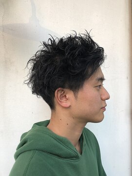 ヘアー アイス カンナ(HAIR ICI Canna) ツイストスパイラルパーマメンズマッシュツイスパツイスト