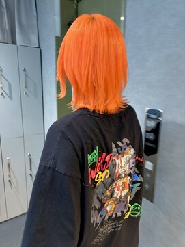 リラス 博多(rilas) オレンジ ウルフ ダブルカラー