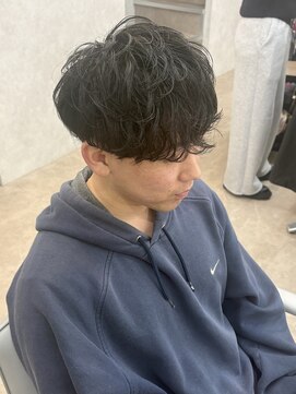 シエテ 津田沼(Siete) MEN’S HAIR/サーフカール/刈り上げセンターパート/津田沼