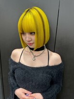 ヌル 神宮前店(Null)&nbsp;セクションカラー/ルーツカラー/ブリーチデザインカラー/ウルフ