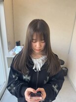 ミル(mir) 透け感グレージュ×Facelayer