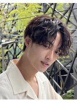 アストラ(ASTRA)&nbsp;MEN’S HAIR/波巻きツイストスパイラル/リバースセンターパート