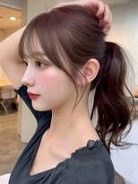 クイーン バイ ノイズ 西院(QUEEN by noism)&nbsp;大人可愛い20代30代40代小顔ウルフボブ丸み韓国セミロング