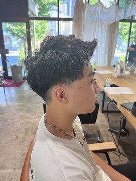 プロスタンセラ テーパーフェード×スパイキーショート