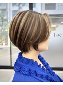 大人ショート×ハイライト