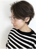 ハイライトハンサムショート