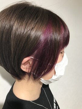 ヘアーリゾート モアナ(hair Resort moana) インナーパープル