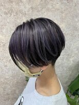 ソワンドゥブレス 瓜破店(soin de brace)&nbsp;ハイライト×パープル