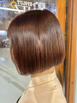 ブリッツレボルト(BLITZ R EVOLUT) あやか流!ブラウン×ミニボブ