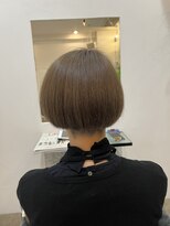 オトロ 自由が丘奥沢(Otro) 前髪/マチルダボブ/ピンクベージュ/インナーグレージュ/自由が丘