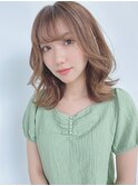 韓国くびれヘア/大人ミディアム