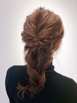 フェリーチェ(felice)&nbsp;ハーフアップ×編みおろし