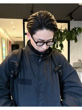 ハル(HAL) メンズ ナチュラルオールバック