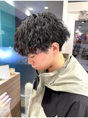 波巻きツイストスパイラルパーマ2wayパーマスタイル