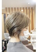 大人美人ショート×ハイライト