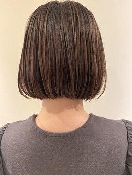 ジャム(Jam) ミニボブ×お洒落ブラウンで大人ボブに★中村大輔