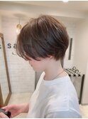 ハンサムショート大人可愛い20代30代40代似合わせカット