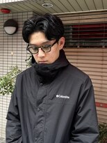 ウェルネス(Wellness)&nbsp;センターパートパーマニュアンスパーマ