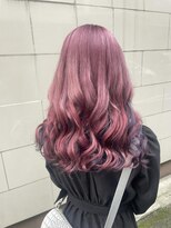 アンリップ ジー(salon unripＧ)&nbsp;h #パステルピンク　#シルバーブルー