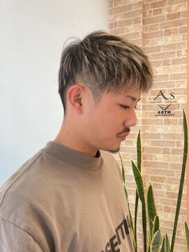 アズ As 美容室 刈り上げ束感ショート