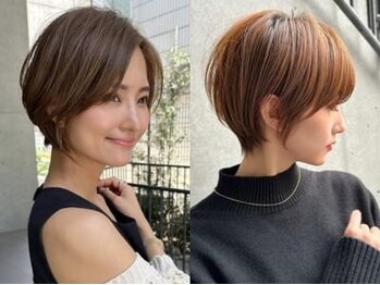 ロビー 表参道(ROBBY)の写真/業界TOPクラスのカット技術でトレンドを取り入れながらあなたに似合う「褒められショートヘア」をご提案＊
