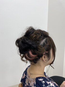 ヘア ポジション HAIR Position 大館西店 お祭りヘアセット