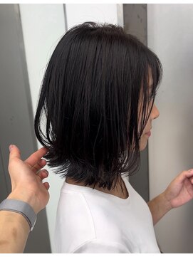 ビューナゴヤ 名駅(VIEW NAGOYA) 前髪カタログ/イメチェンスタイル／ウェーブパーマ/ミディ