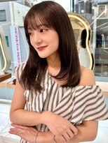 エジョン 八幡山店(Aejon)&nbsp;レイヤーロング/ヘルシースタイル/韓国ヘア/ベビーピンク/調布