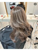 ブレンド 渋谷(BLend)&nbsp;前髪アンブレラカラーこなれミディイメチェンウェーブパーマ