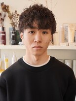 シャドウパーマ　シャドウマッシュ　マッシュパーマ
