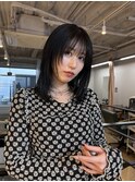 大人ガーリー大人美人透明感髪質改善ニュアンスくすみカラー