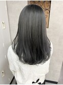 メルティカラーフェミニンロング似合わせカット