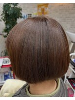 パル&nbsp;グレージュ系ボブ