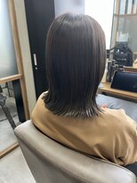 カノア 生駒店(KANOA)&nbsp;グレージュ外はねミディ♪