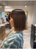大人かわいい20代30代40代◎似合わせカットイメチェンボブ