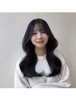 アム 表参道(am)&nbsp;ブルーブラック×ローレイヤーカット