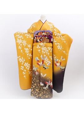 キモノクイーン(KIMONO QUEEN) 振袖レンタル￥33,000成人式価格(1/1～1/31) ￥77,000/No.377