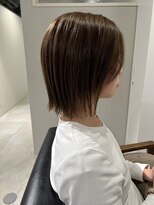 ピアーネ 三宮トアロード店(PIANE)&nbsp;今どきパツっとボブ◇オリーブグレー