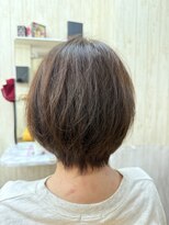 ブレイブシザー(BRAVE SCISSOR)&nbsp;柔らかくまとまる長めショート矯正ヘア