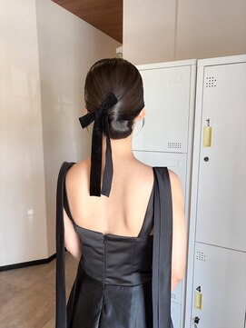 スリーバイザサロン(THREE by the salon) 花嫁ヘアメイク