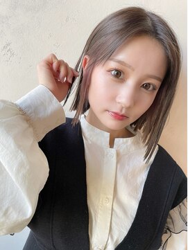 ディコ(Dico) 【切りっぱなしボブ×ナチュラルストレート】#天神#縮毛矯正