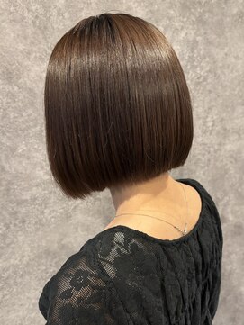 シック(chic.) ボブ/ミニボブ/酸性縮毛矯正/ぷつっとボブ/切りっぱなしボブ/