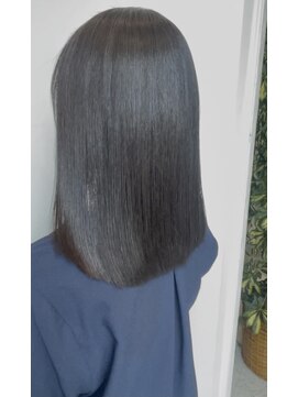 アルファ(Hair Salon alpha) 【大人可愛い×艶感】シアーブラウン×メテオトリートメント