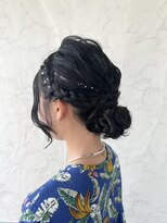 ウシワカマルエムティードット(USHIWAKAMARU MT.)&nbsp;編み込みアップ