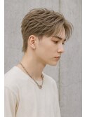MEN’S HAIR/ブルーブラック/フェザーパーマ/松戸