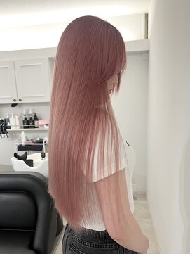 ヴィア 京都烏丸(Via) ケアブリーチ/ダブルカラー/ハイトーン/ピンク/髪質改善