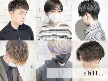 シー(shii..)の写真/《仙台駅5分》メンズもケアをする時代。『髪質改善』×『カラー,ブリーチ,パーマ』など幅広く対応♪