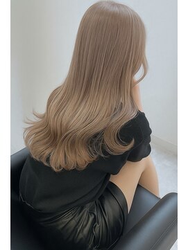 トゥーン 川崎店(TOON) シアーベージュ/韓国風ロング/ハイトーン/ブリーチ