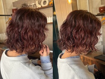 エムエー 2ND(M/A)の写真/トレンド感と扱いやすさを兼ね備えた“似合わせパーマ”をご提案＊