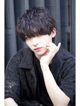ヴェイン 渋谷(vain) 束感ナチュラルパーマニュアンス今風清潔感k